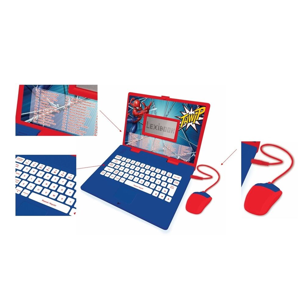 Ordenador portatil educativo Spiderman Marvel