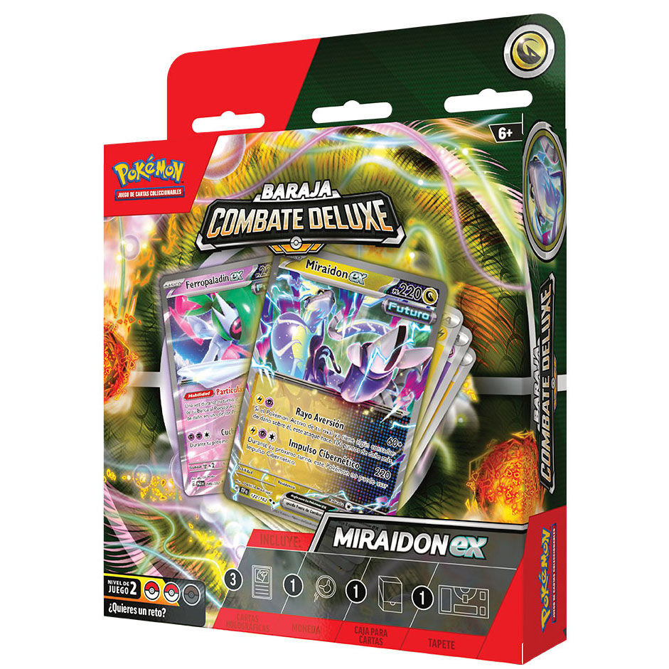 Baraja cartas Koraidon & Miraidon Pokemon español surtido