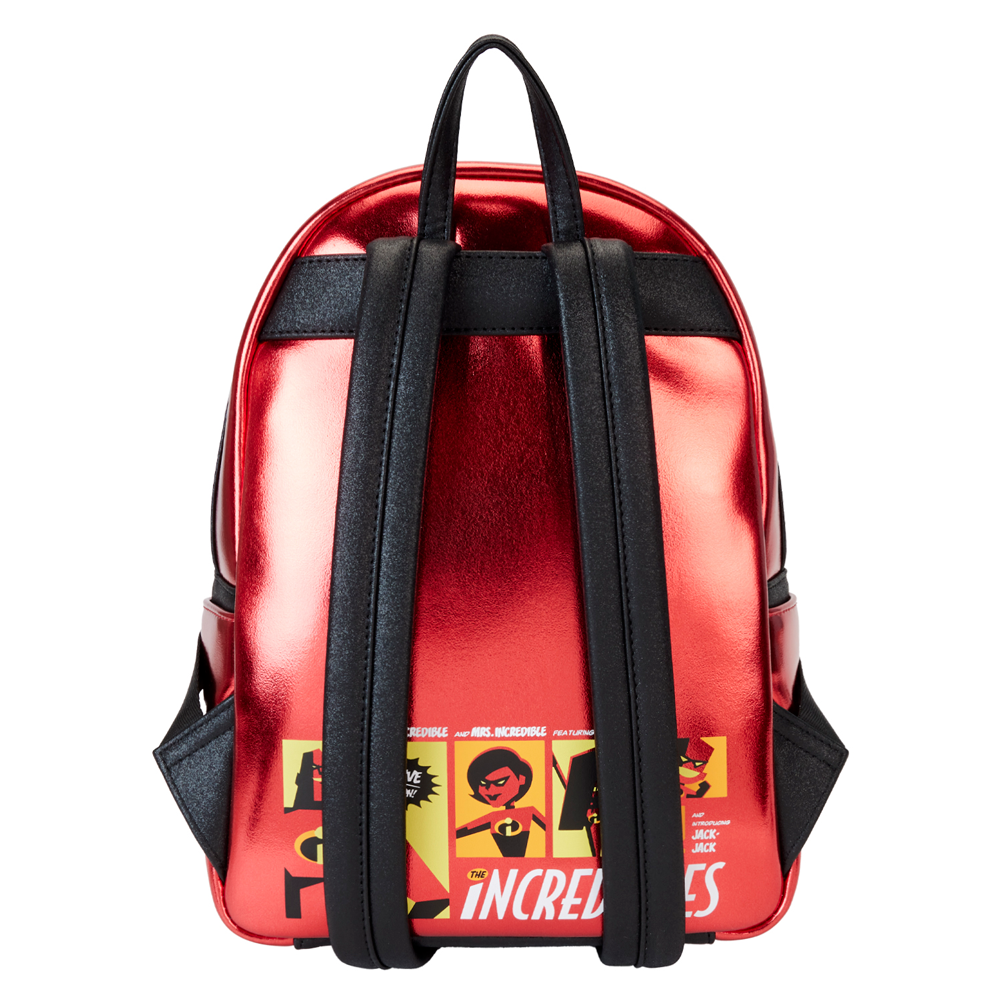 Mochila 20th Anniversary Los Increibles Disney Pixar Loungefly 30cm - Imagen 6