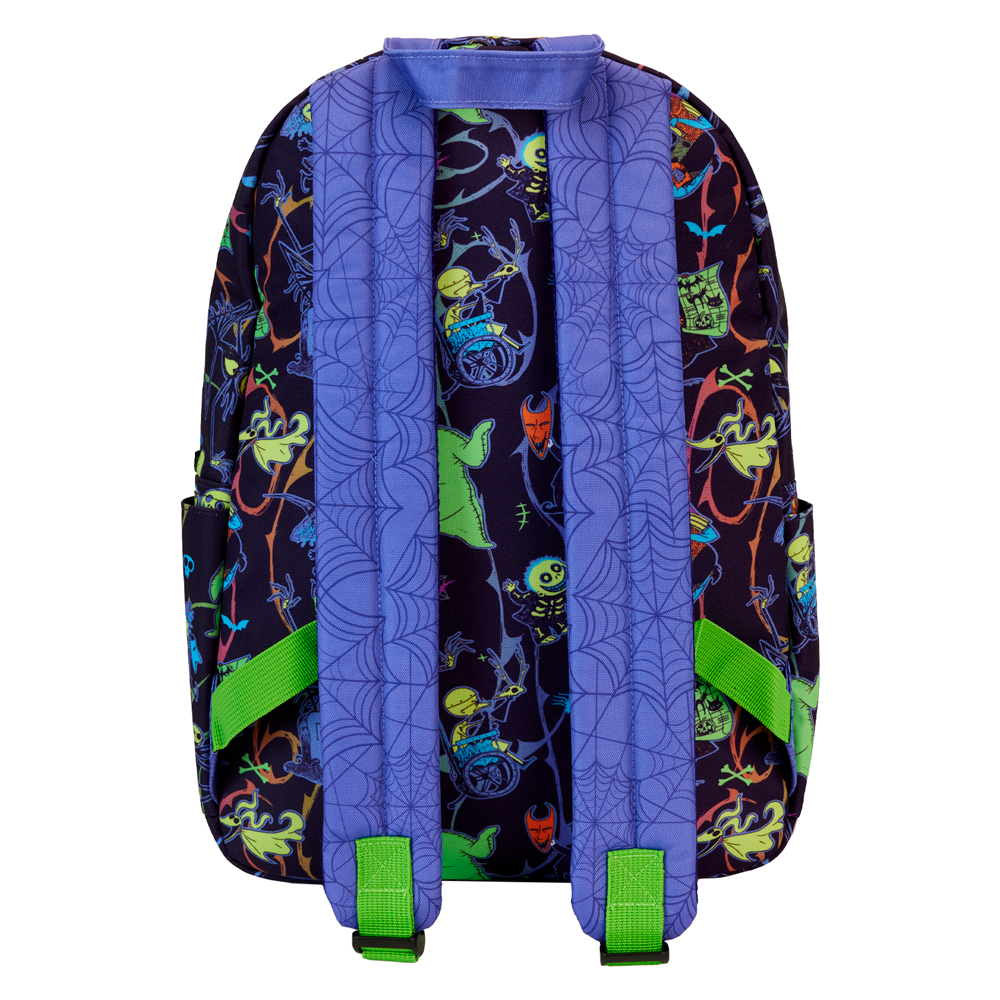 Mochila nylon Pesadilla Antes de Navidad Disney Loungefly 43cm - Imagen 4