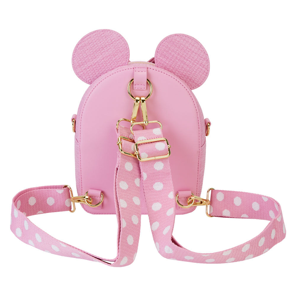 Mochila Straw Minnie Disney Loungefly 20cm - Imagen 4