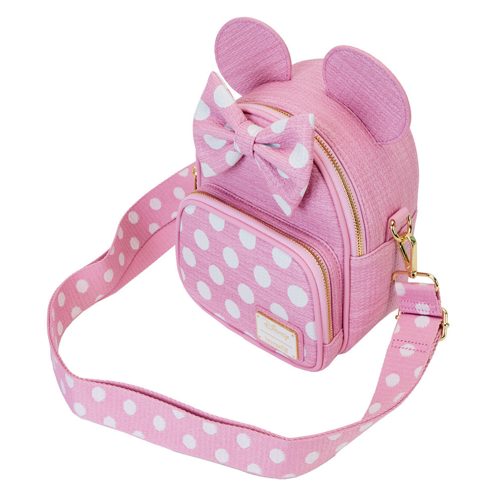 Mochila Straw Minnie Disney Loungefly 20cm - Imagen 5