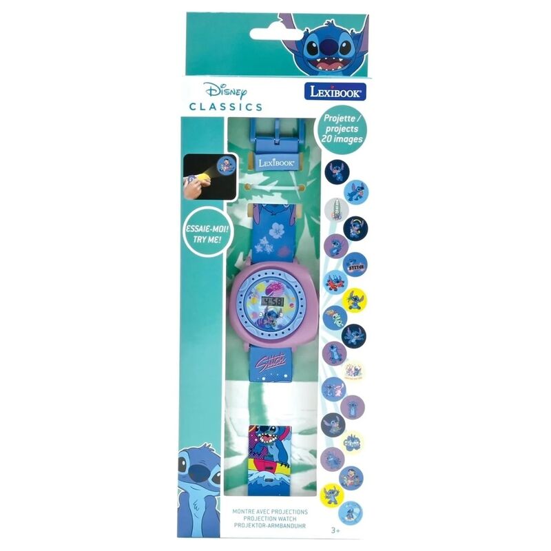 Reloj proyector digital Stitch Disney - Imagen 4