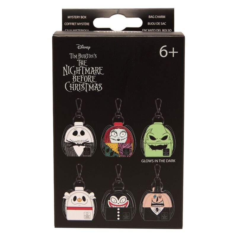 Llavero mini mochila Mystery Pesadilla Antes de Navidad Disney Loungefly surtido