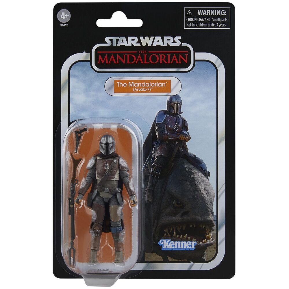Set 2 figuras Blurrg & Mandalorian – The Mandalorian Star Wars 9,5cm