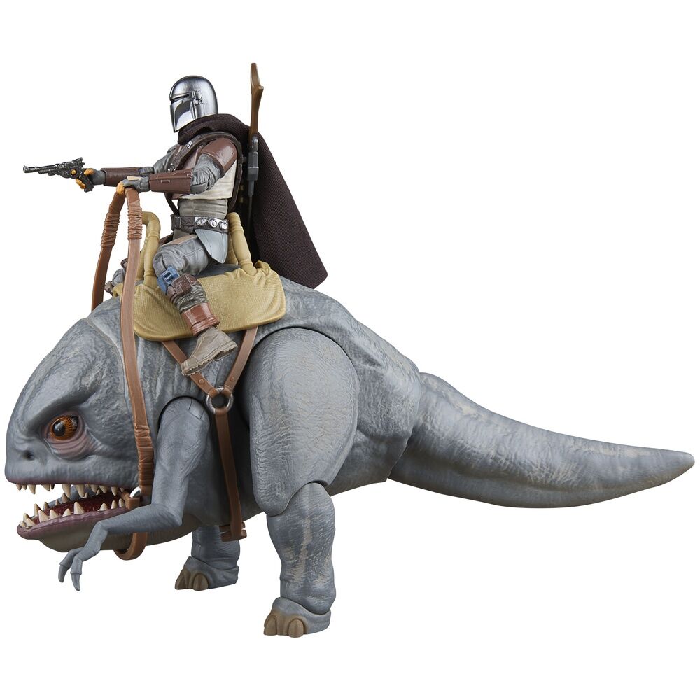 Set 2 figuras Blurrg & Mandalorian - The Mandalorian Star Wars 9,5cm - Imagen 8