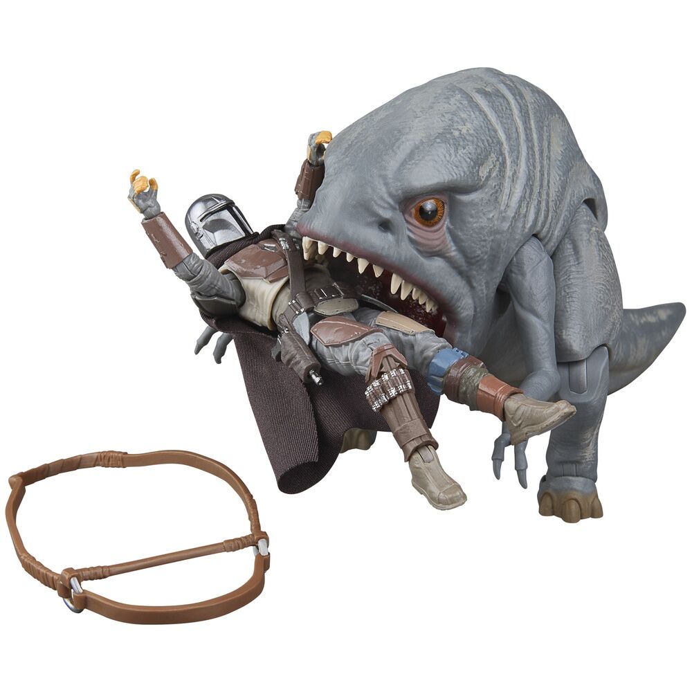 Set 2 figuras Blurrg & Mandalorian - The Mandalorian Star Wars 9,5cm - Imagen 14