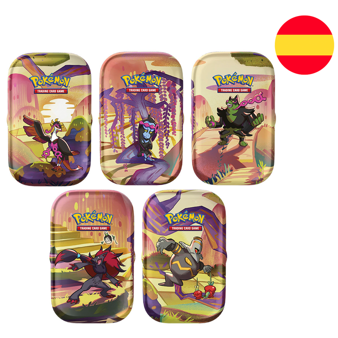 Mini lata cartas SV6 Pokemon español surtido