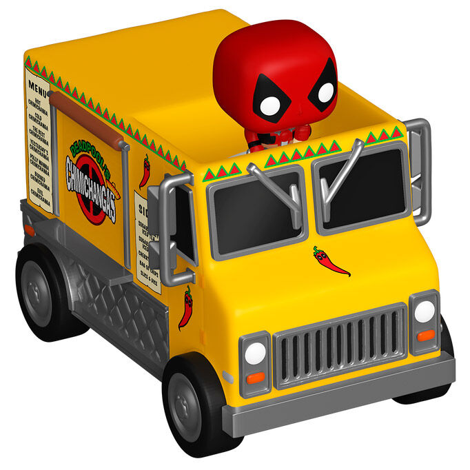 Figura Bitty POP Ride Marvel Deadpool – Deadpools Chimichanga Truck