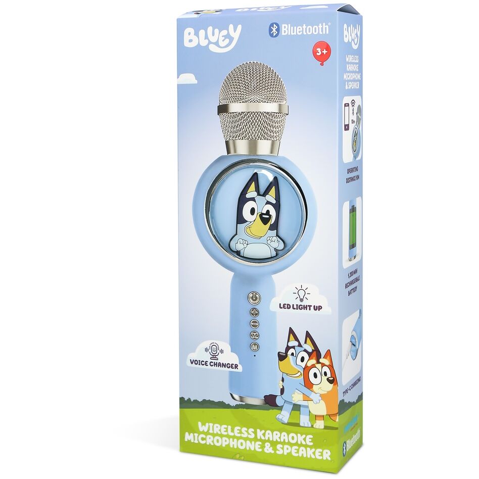 Microfono altavoz LED Bluey - Imagen 9
