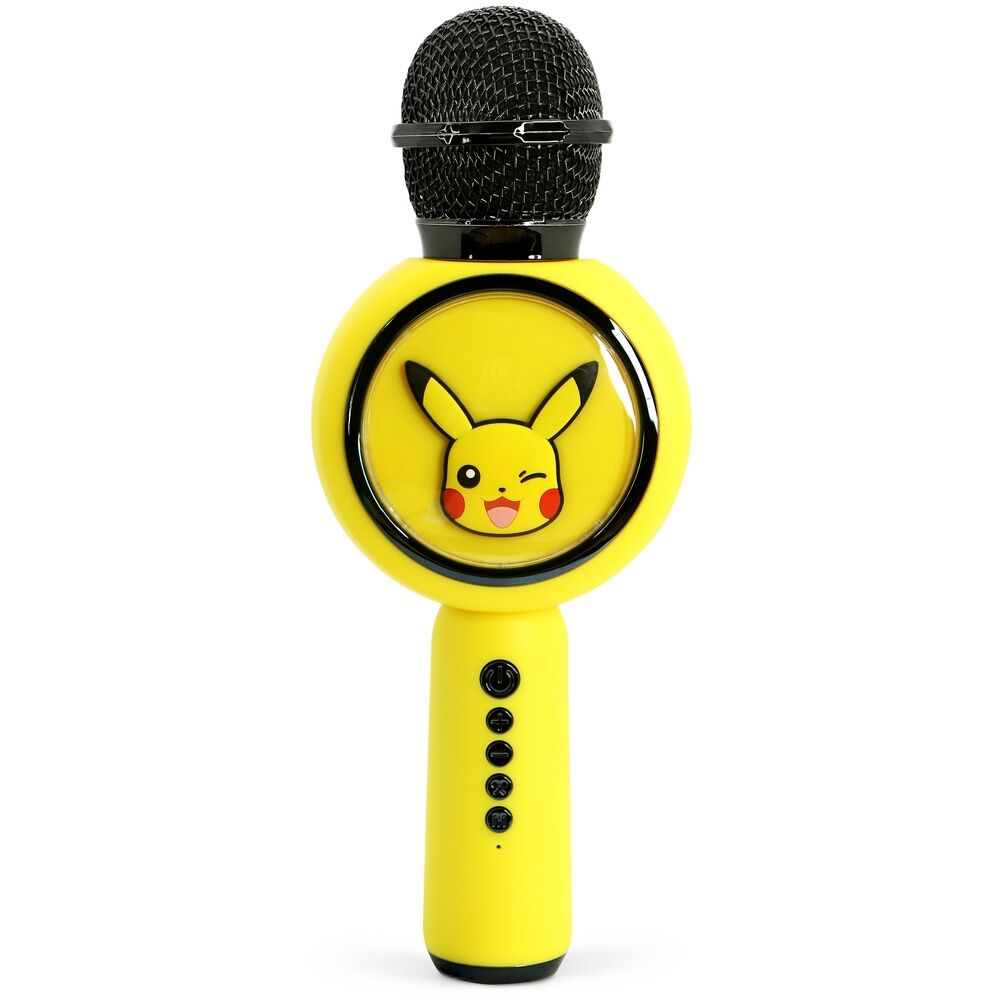 Microfono altavoz LED Pikachu Pokemon - Imagen 3