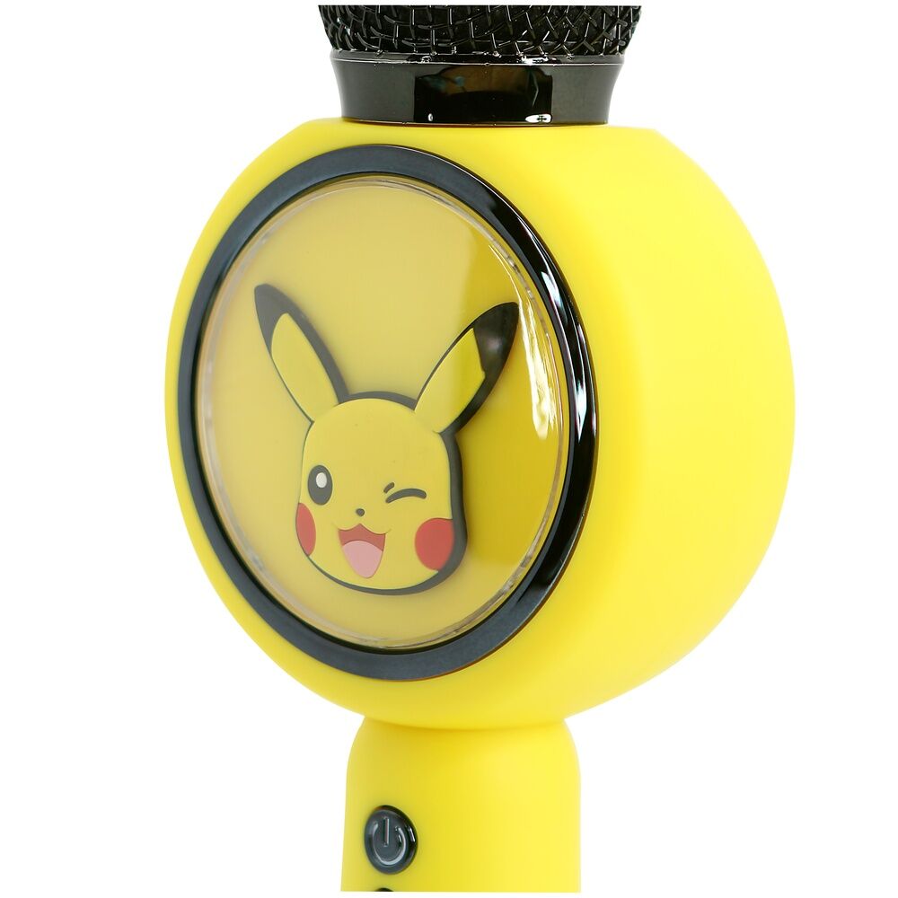 Microfono altavoz LED Pikachu Pokemon - Imagen 5
