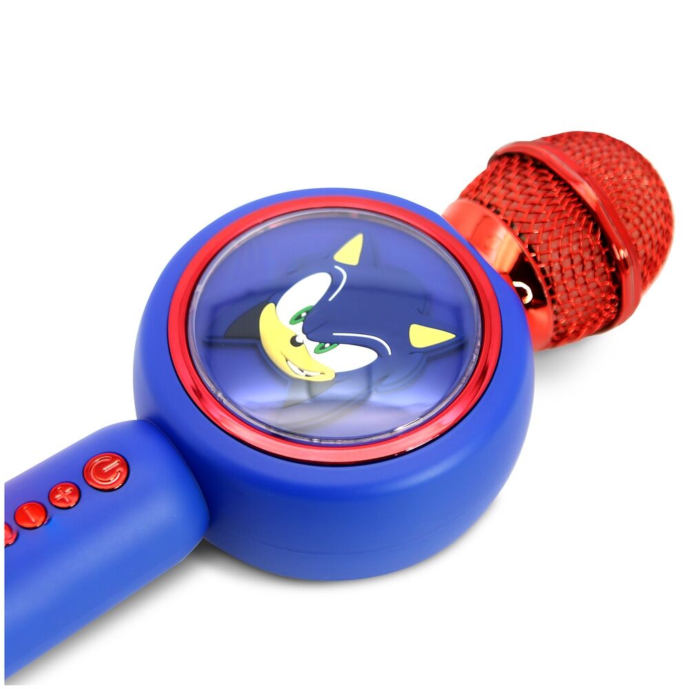 Microfono altavoz LED Sonic the Hedgehog - Imagen 3