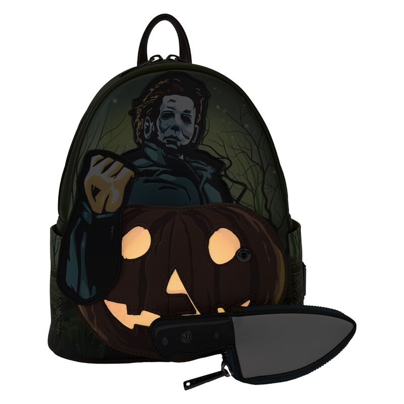 Mochila Michael Myers Haloween Loungefly 26cm - Imagen 3