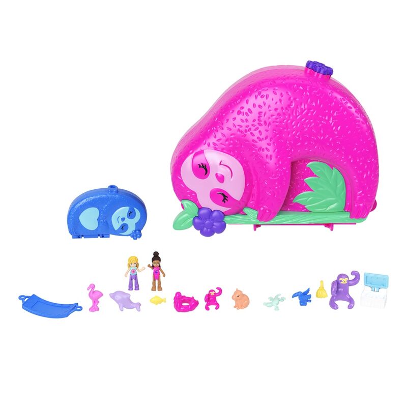 Cofre Familia de Perezosos 2 en 1 Polly Pocket - Imagen 3