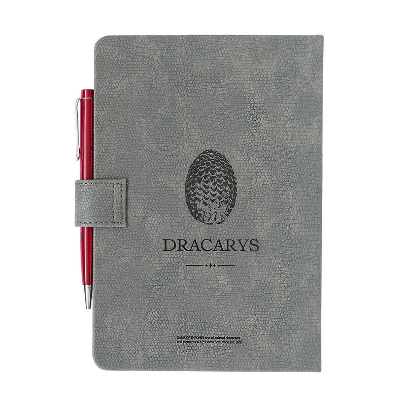 Cuaderno A5 premium + boligrafo Targaryen Juego de Tronos