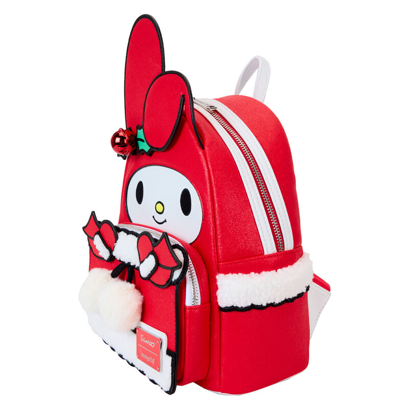 Mochila Winter My Melody Sanrio Loungefly 26cm - Imagen 3