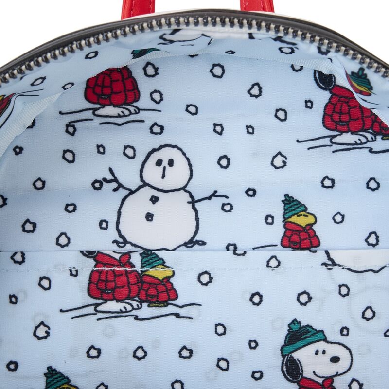Mochila Holiday Snoopy Loungefly 26cm - Imagen 5