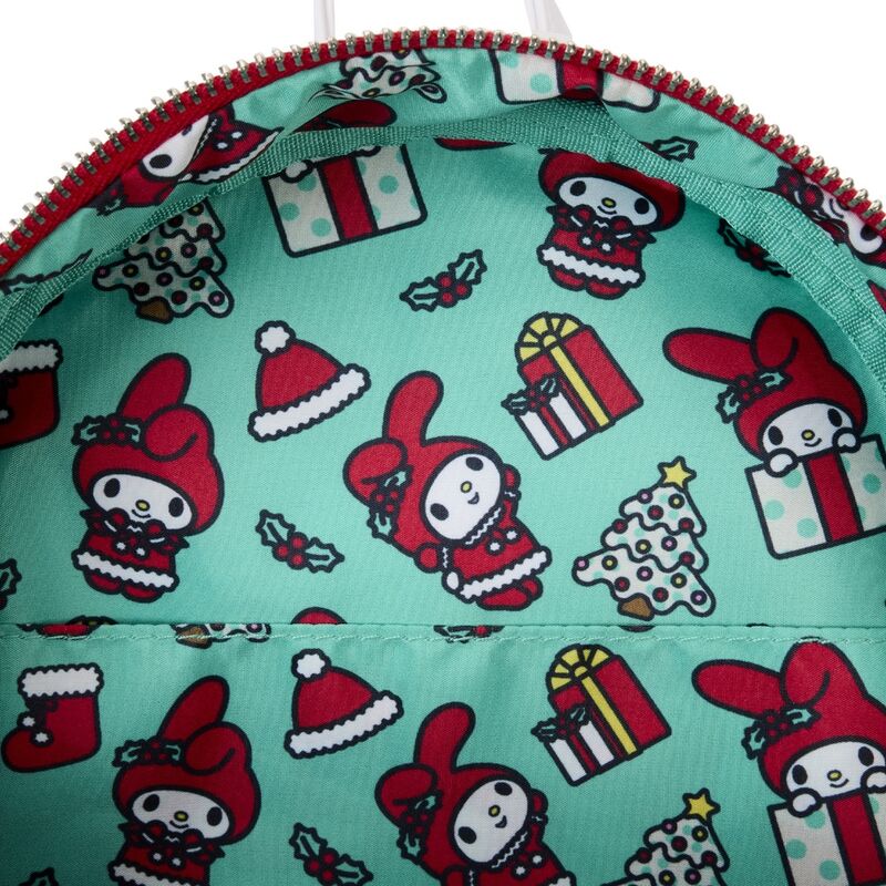 Mochila Winter My Melody Sanrio Loungefly 26cm - Imagen 5