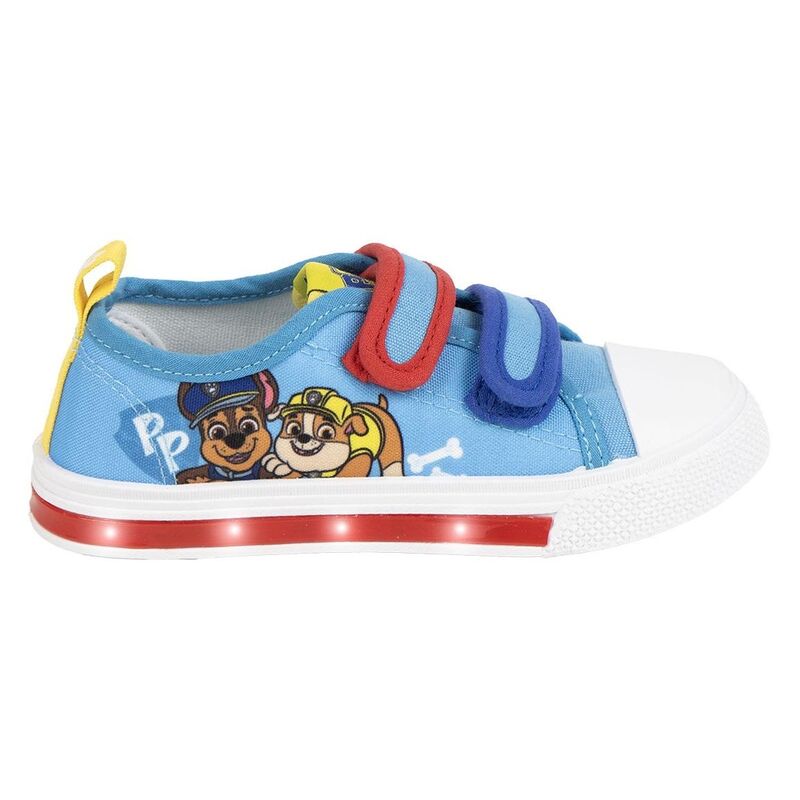 Zapatillas loneta Patrulla Canina Paw Patrol luces