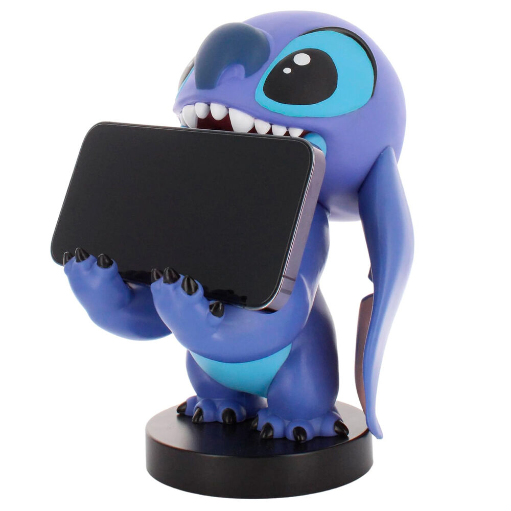 Cable Guy soporte sujecion Smiley Stitch Disney 20cm - Imagen 4