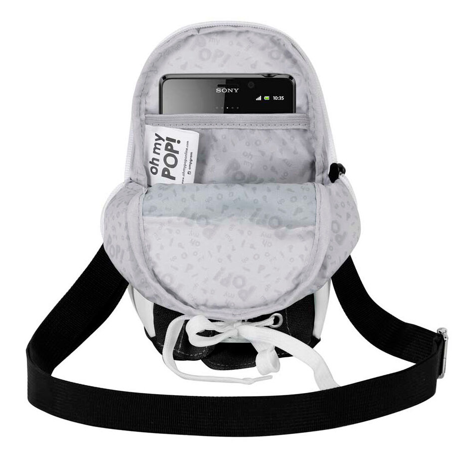 Bolso bandolera Sneakers Black Oh My Pop!