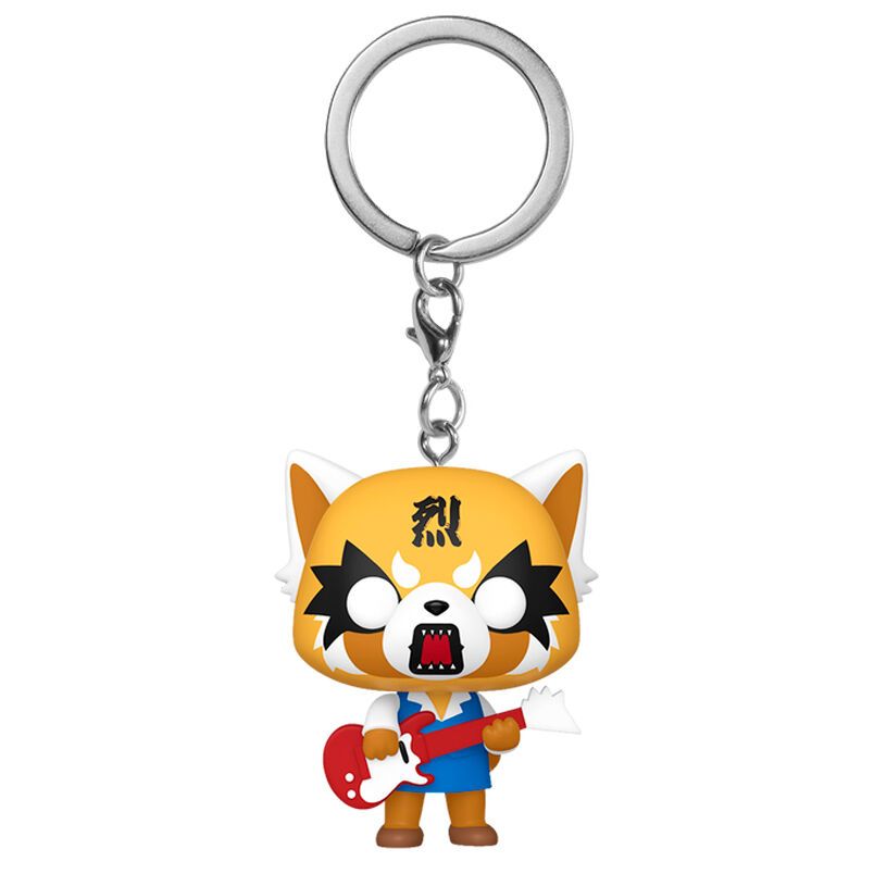 Llavero Pocket POP Aggretsuko – Aggretsuko with Guitar