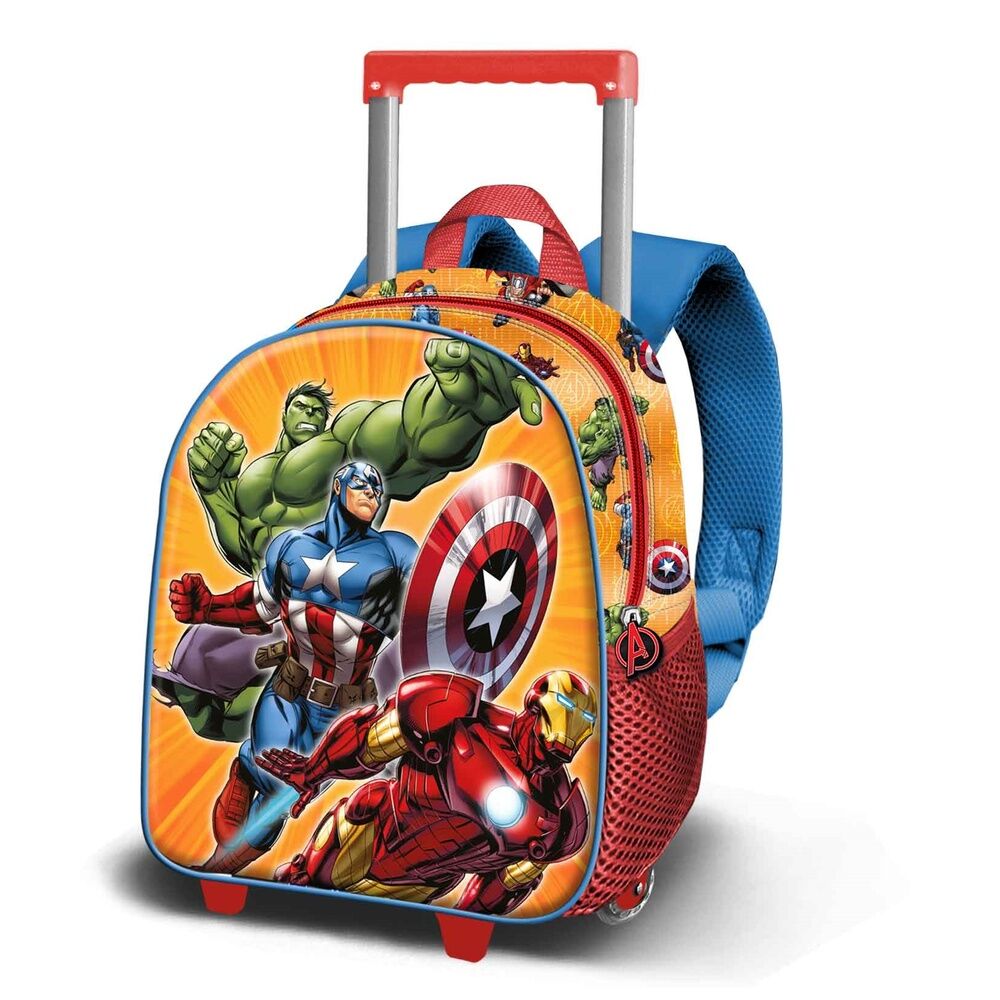 Trolley 3D Attack Los Vengadores Avengers Marvel 34cm