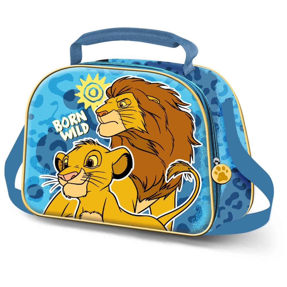 Bolsa portameriendas 3D Wild El Rey Leon Disney