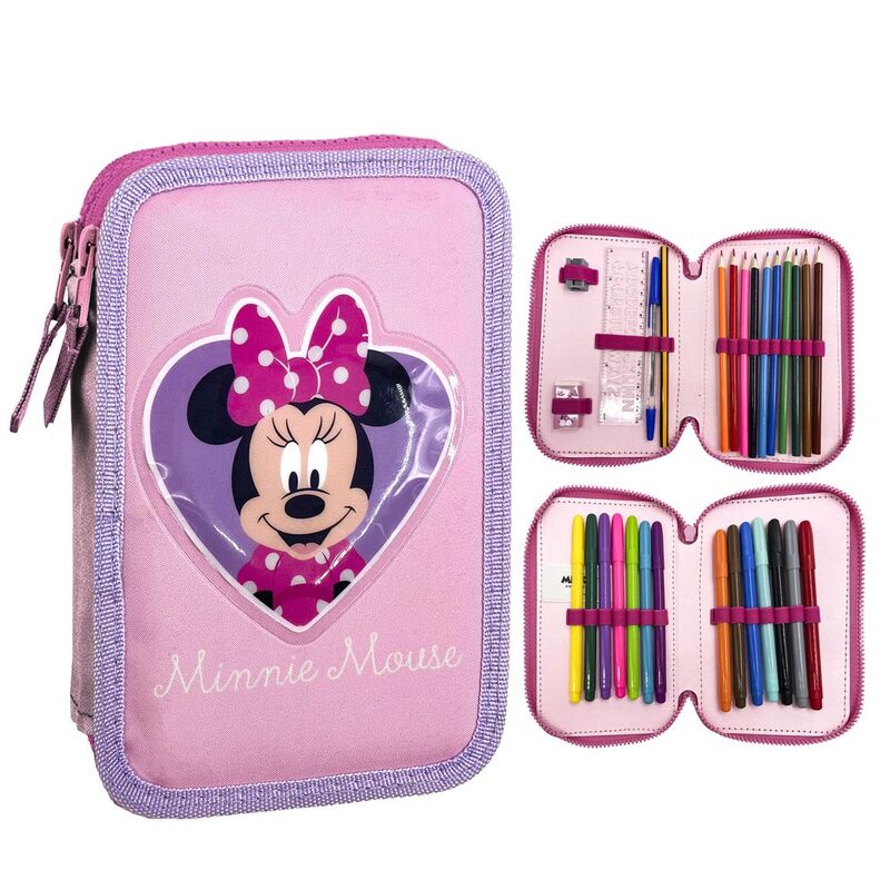 Plumier Minnie Disney doble