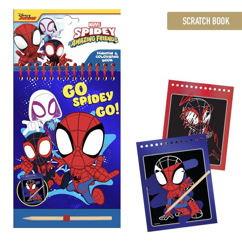 Set papeleria scratch Spidey Amazing Friends Marvel