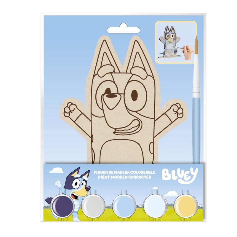 Figura coloreable Bluey