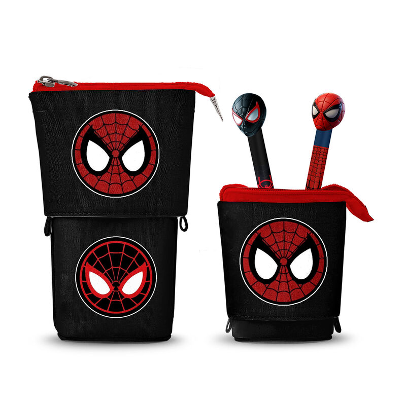 Portatodo + 2 boligrafos borrables Spiderman Marvel