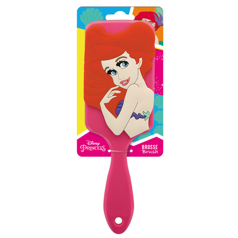 Cepillo pelo 3D Ariel La Sirenita Disney