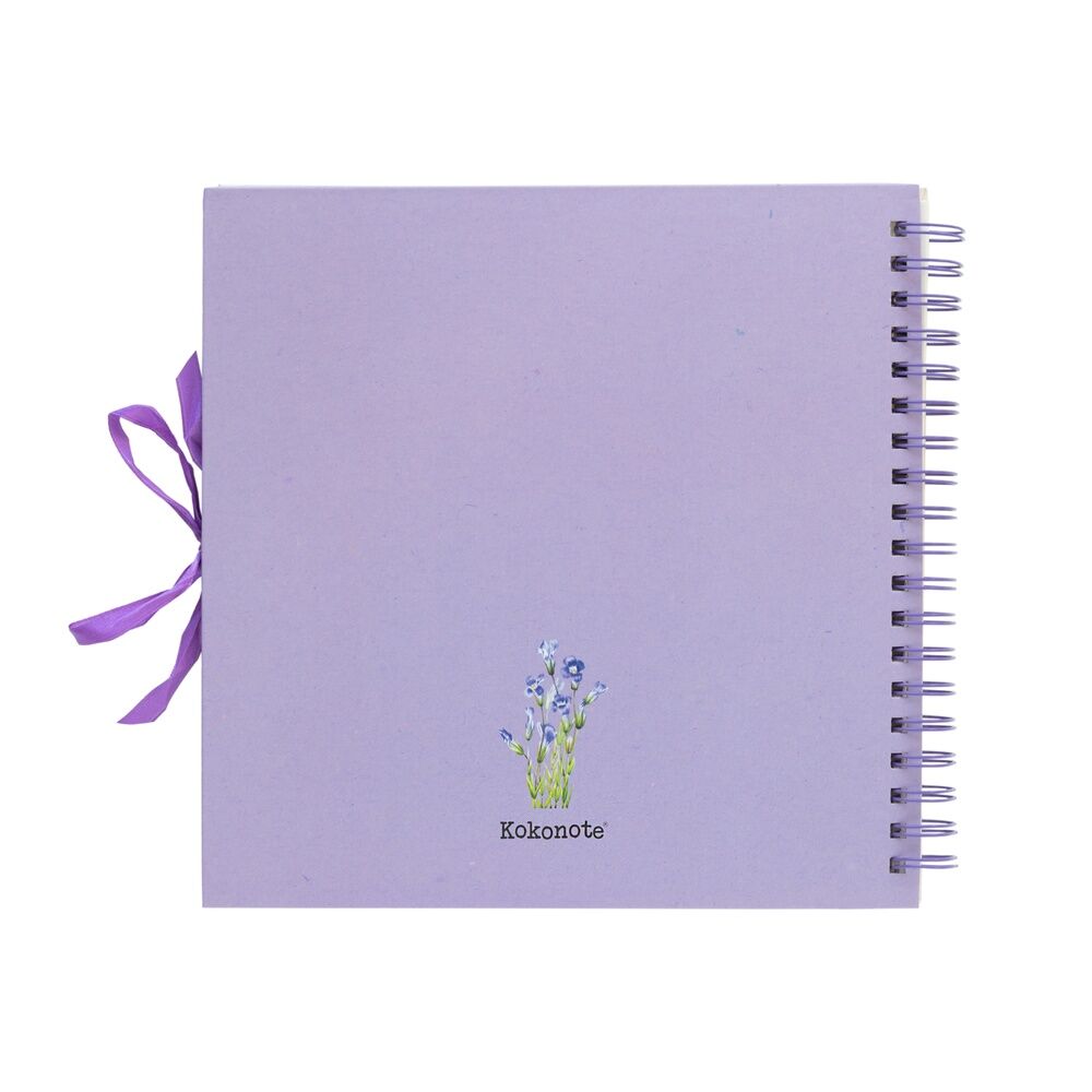 Album de Fotos Scrapbook Flores Silvestres