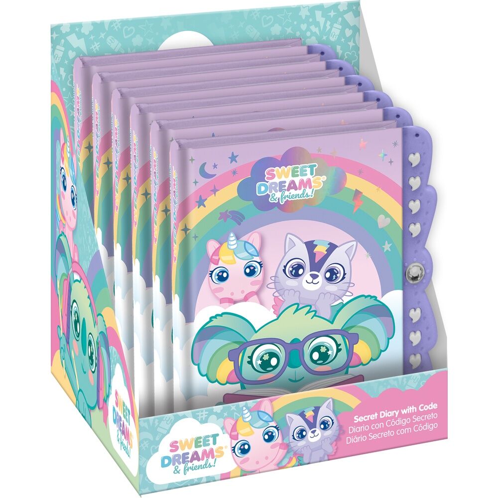 Diario con codigo Sweet Dreams