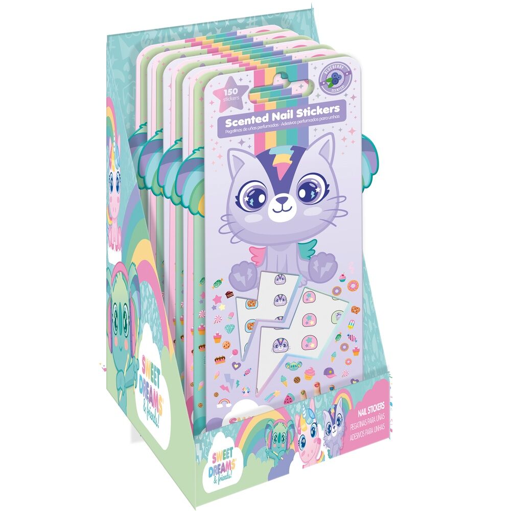 Set pegatinas uñas Sweet Dreams