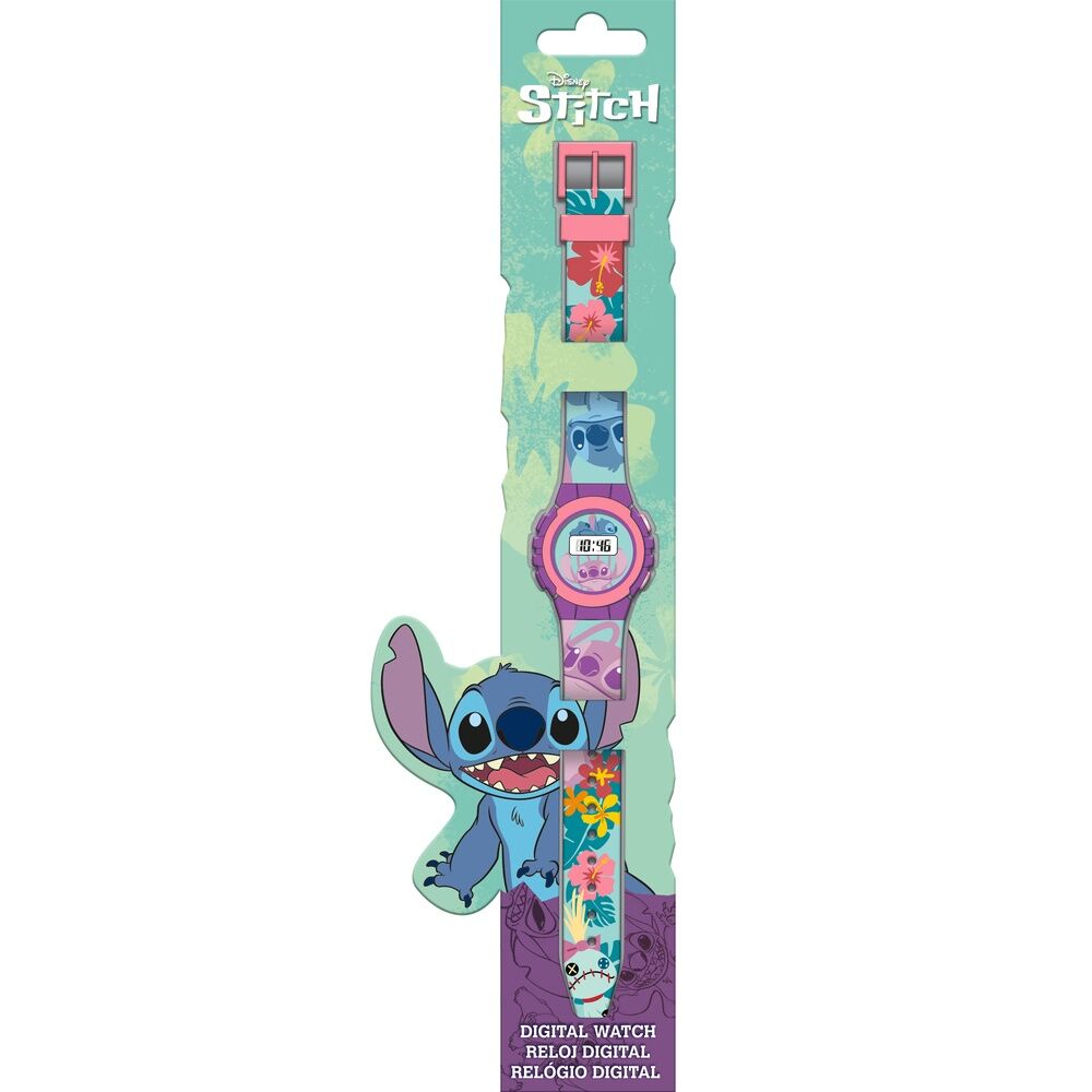 Reloj digital Stitch Disney