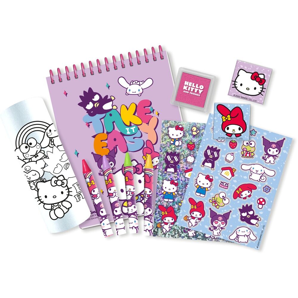 Maletin 3D papeleria Hello Kitty and Friends