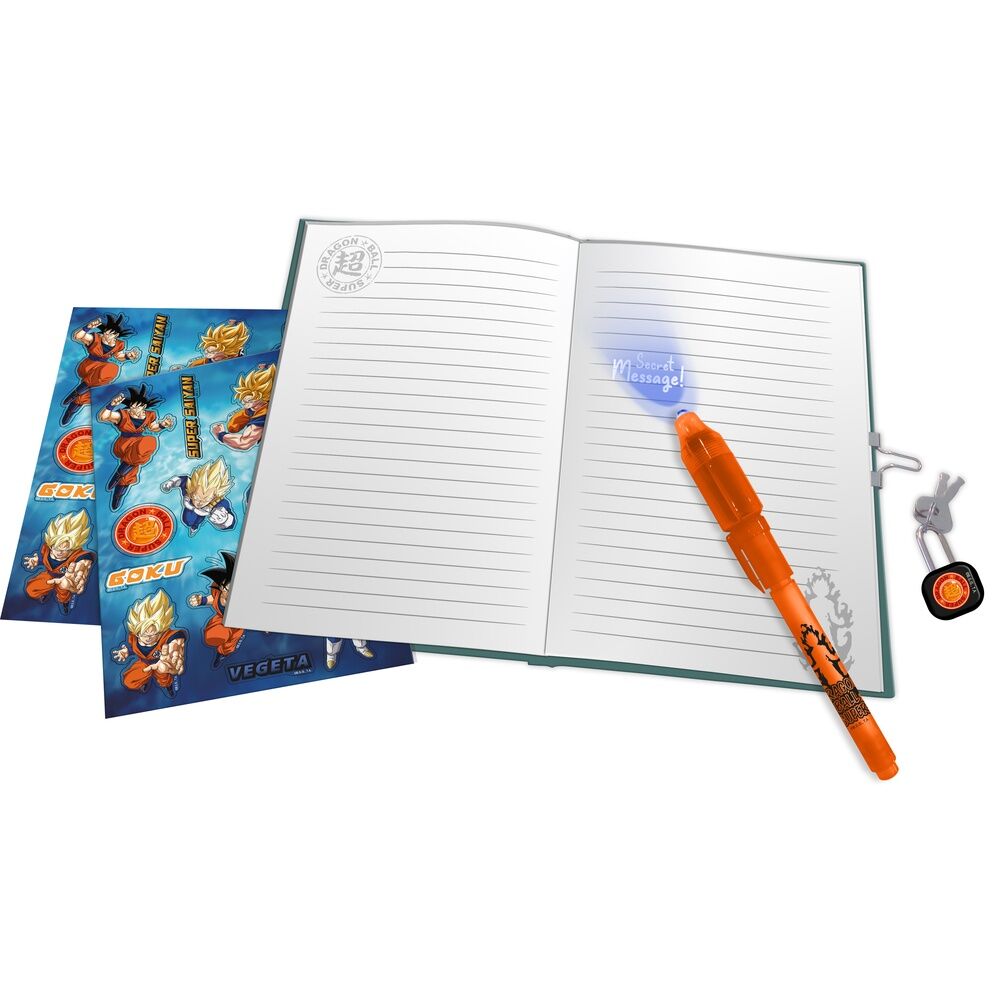 Diario + boligrafo magico Dragon Ball Super