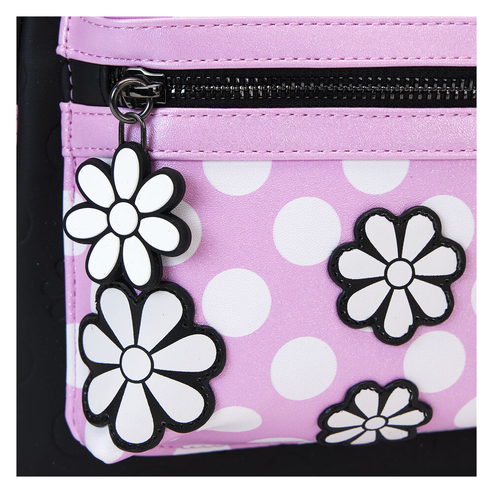 Mochila Floral Rock the Dots Minnie Disney Loungefly - Imagen 6