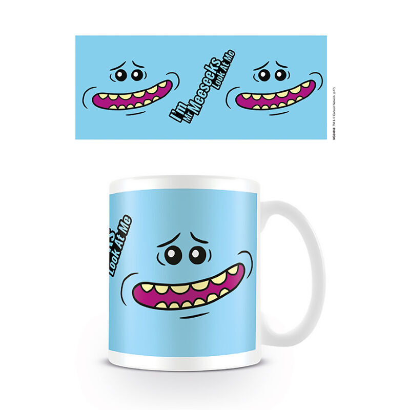 Taza Cara Mr. Meeseeks Rick & Morty 315ml