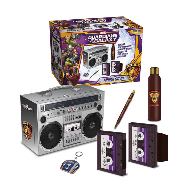Set papeleria Radiocassette Guardianes de la Galaxia Marvel
