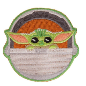 Pegatina de bordado Grogu Star Wars
