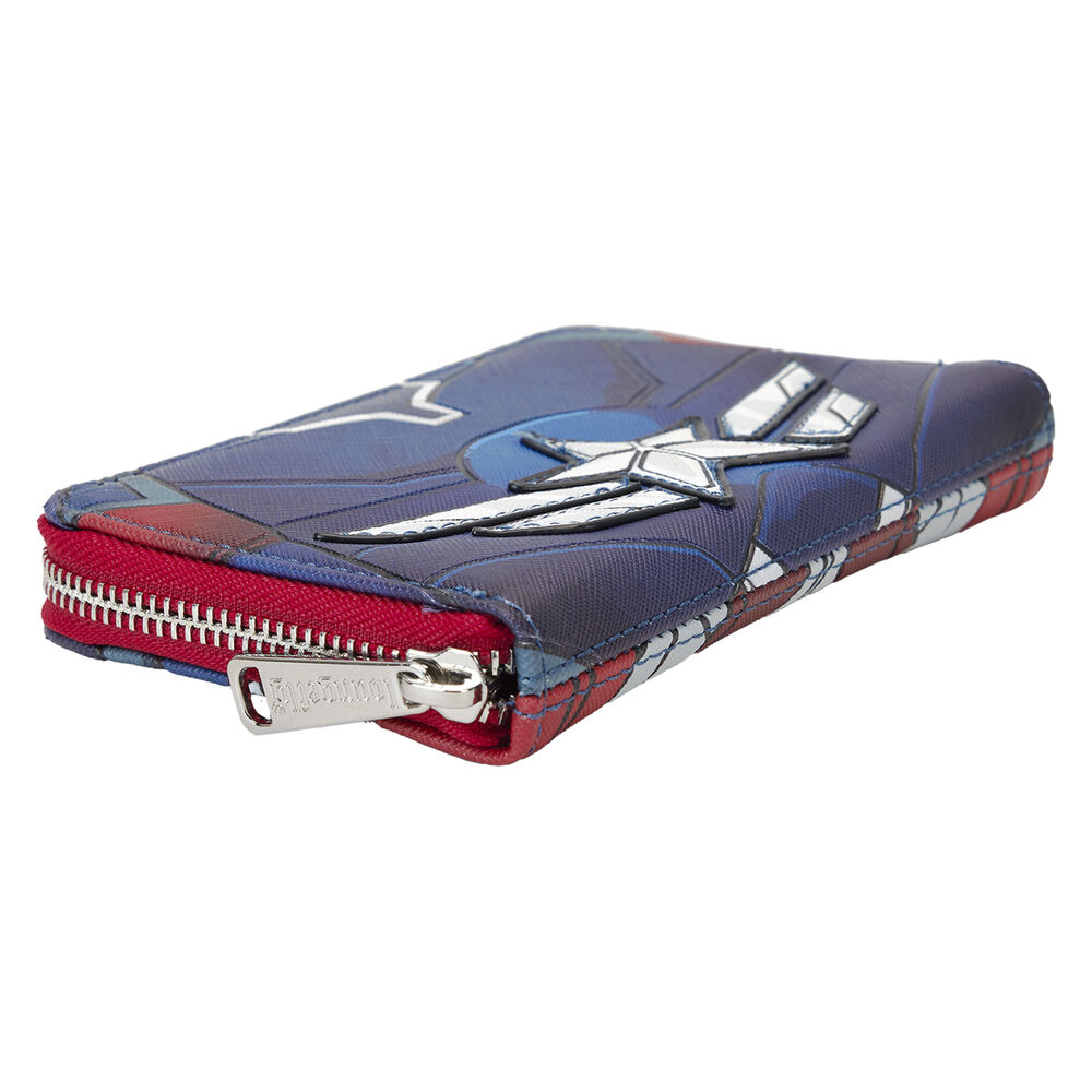 Cartera Brave New World Capitan America Marvel Loungefly - Imagen 5