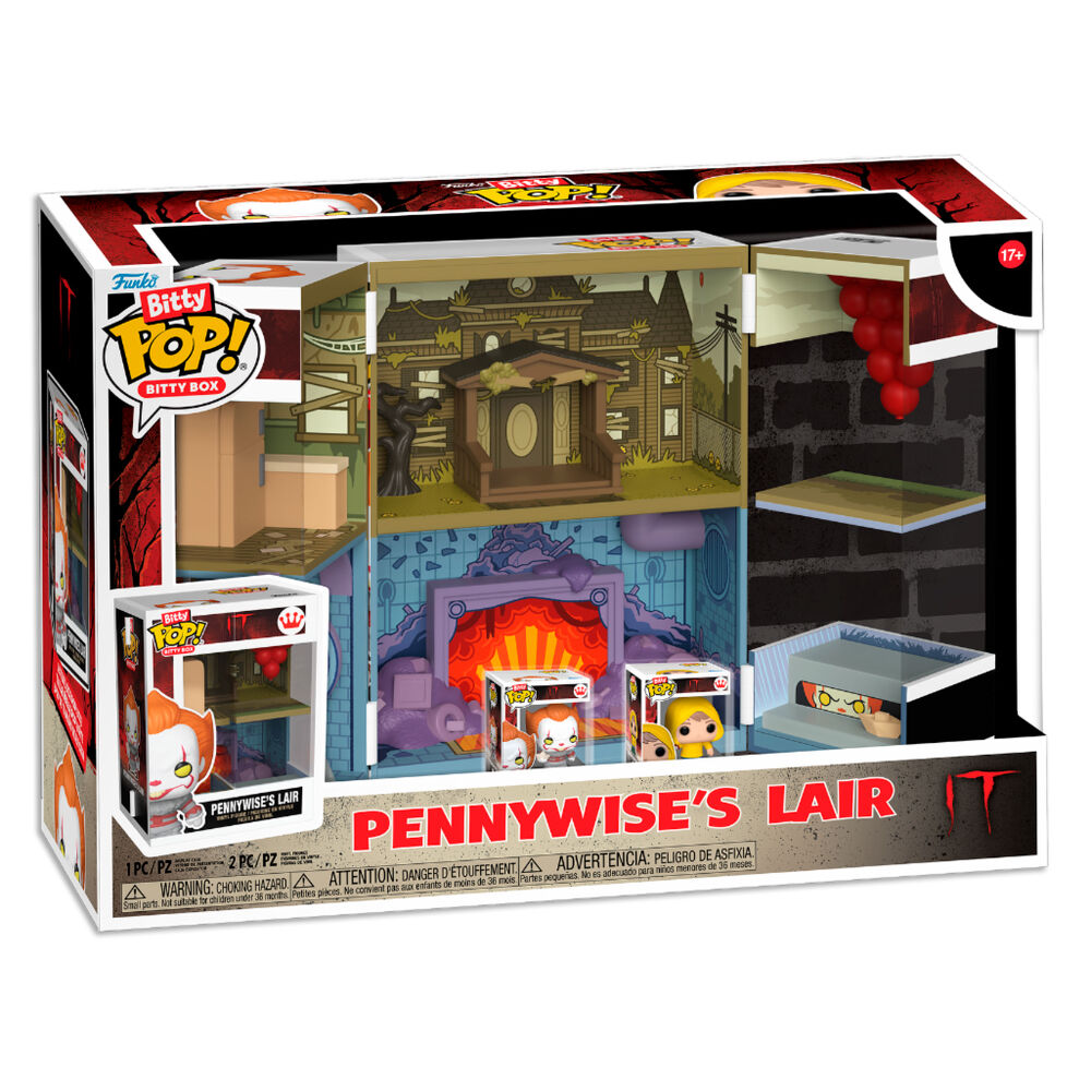 Figura Bitty POP Boxes IT Pennywise’s Lair