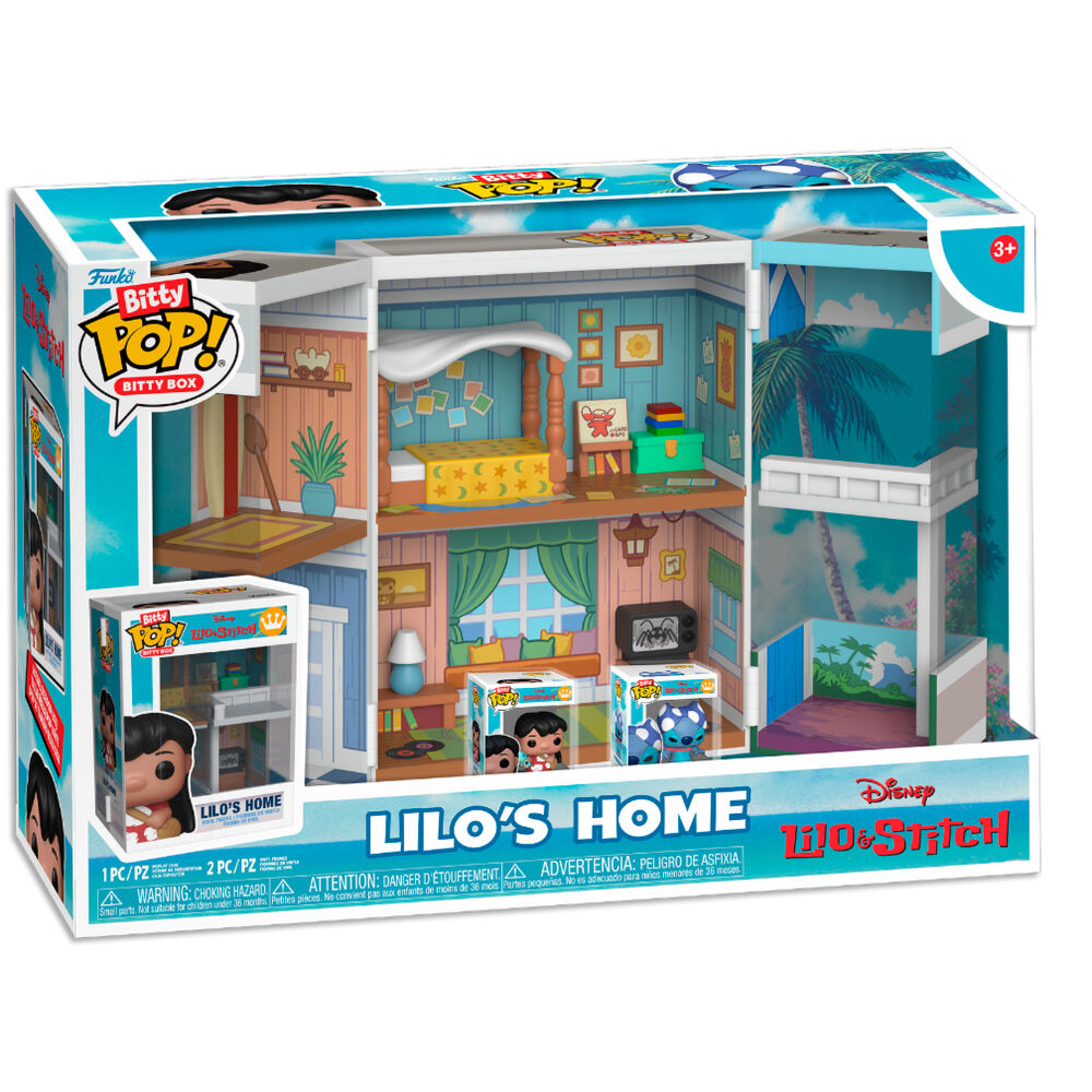 Figura Bitty POP Boxes Disney Stitch Lilo’s Home