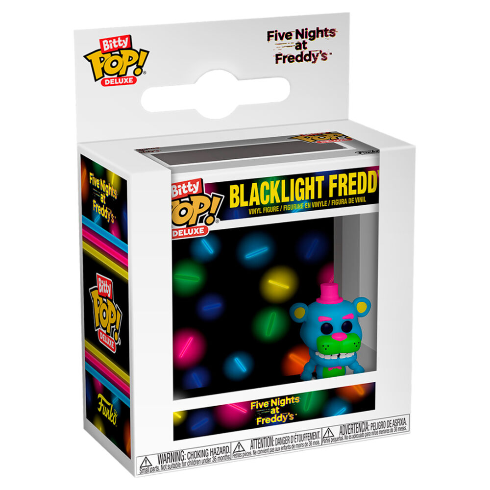 Figura Bitty POP Deluxe Five Night’s at Freddy’s Blacklight Freddy