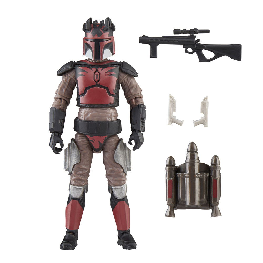 Figura Mandalorian Super Commando Ashoka Star Wars 9,5cm