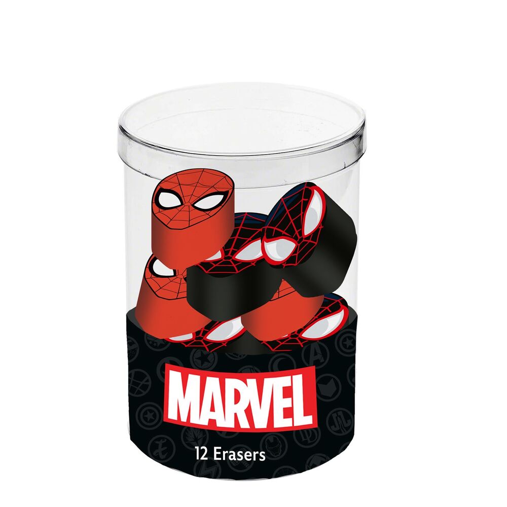 Cubo 12 Gomas Spiderman Marvel